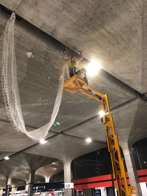 Chantier en hauteur France Filets