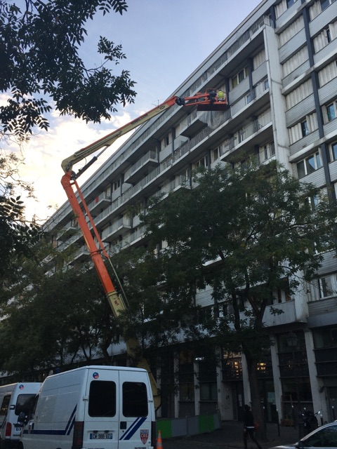 filets de protection de façades