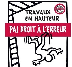 santé et sécurité sur chantier campagne anti-chute