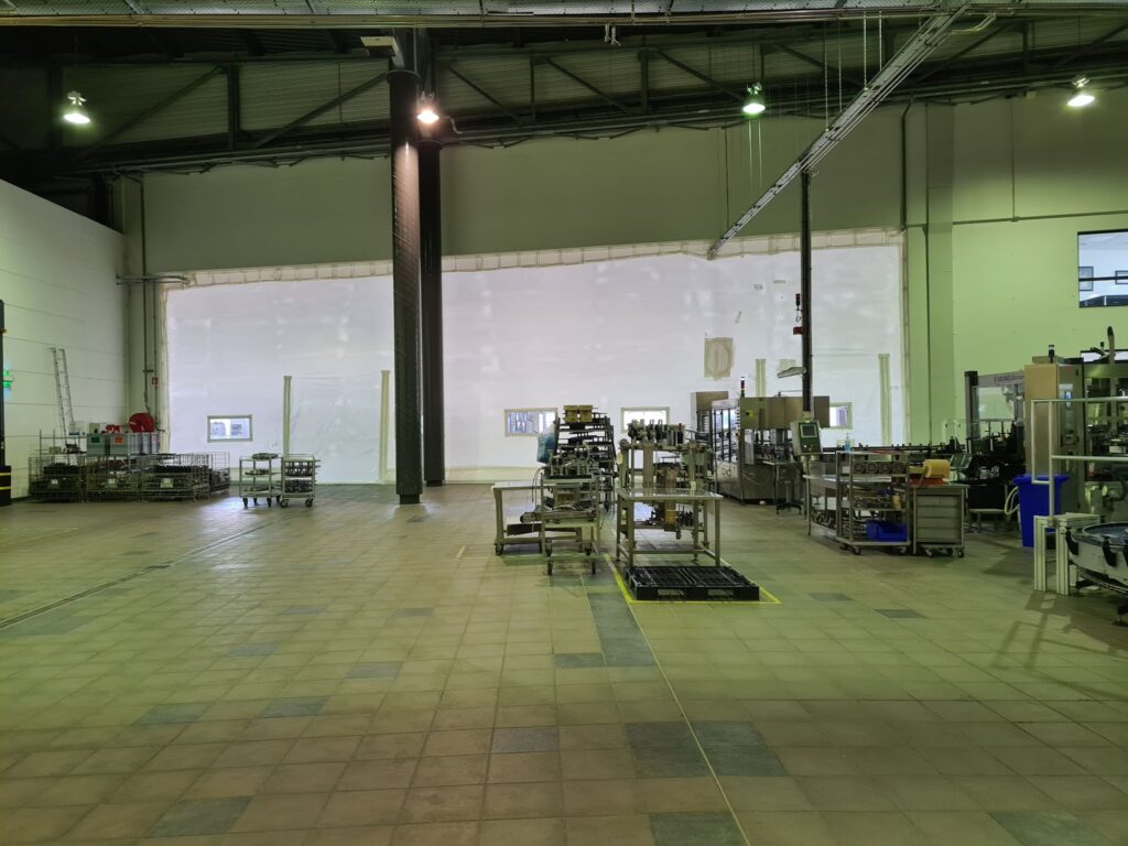 film thermoretractable cloison france filets