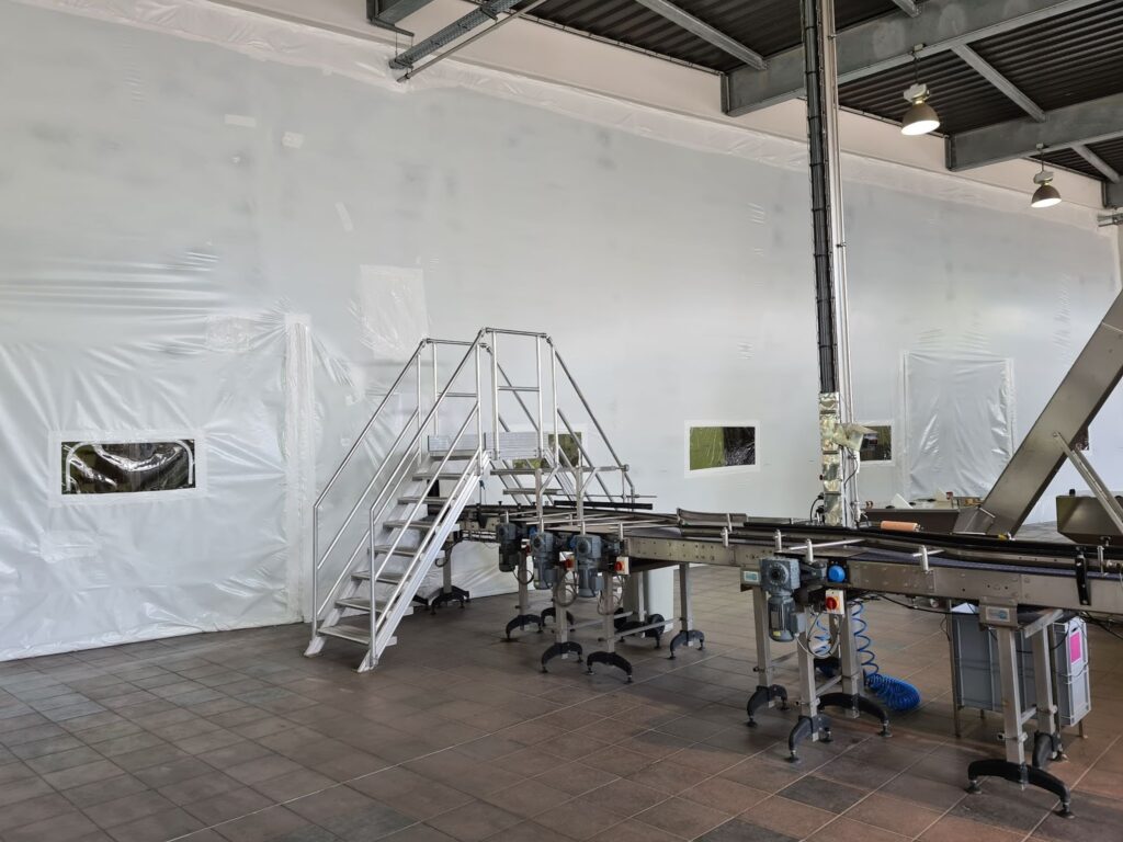 film thermoretractable cloison france filets