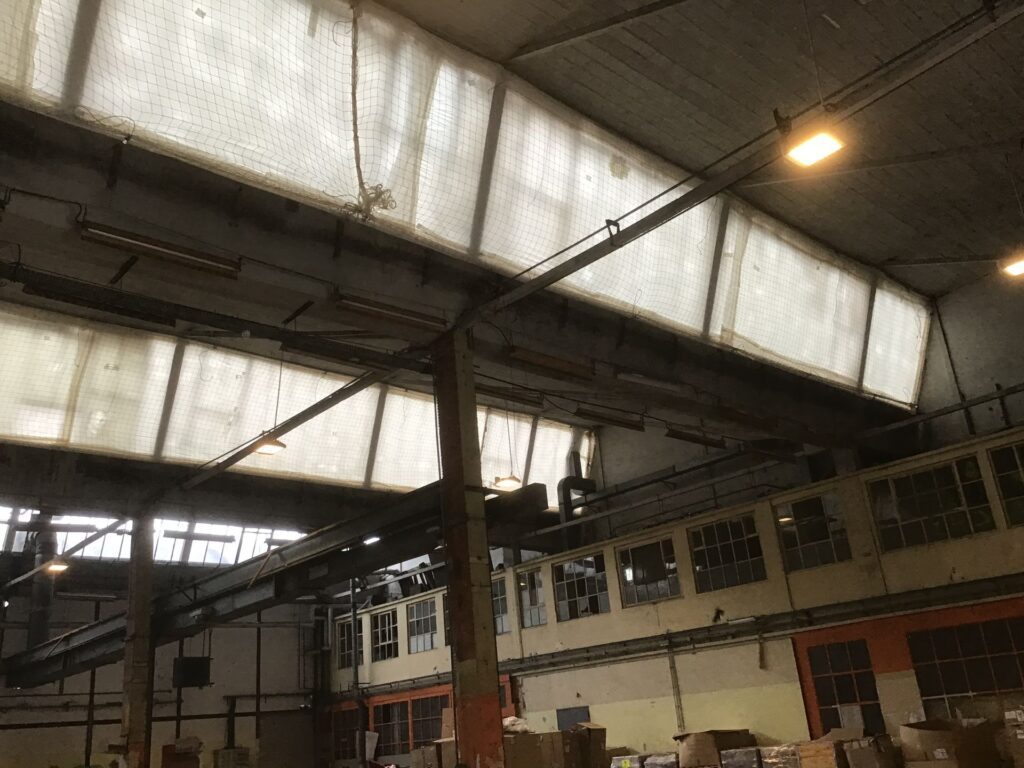 filet de sécurité anti chute batiment